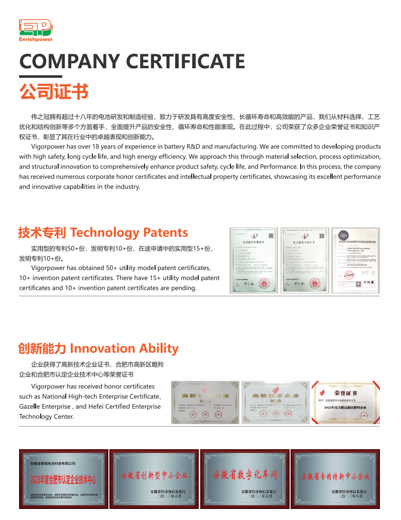COMPANY CERTIFICATE